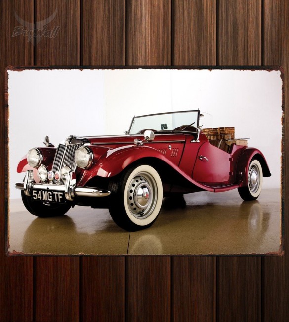Металлическая табличка MG TF MidGet Металлическая табличка MG TF MidGet
